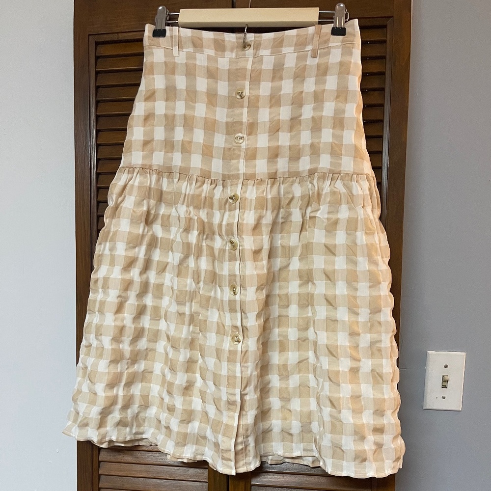 High-waisted Skirt MOTF | L